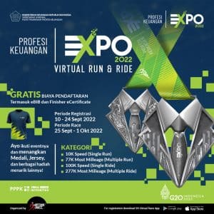Profesi Keuangan EXPO Virtual Run & Ride 2022