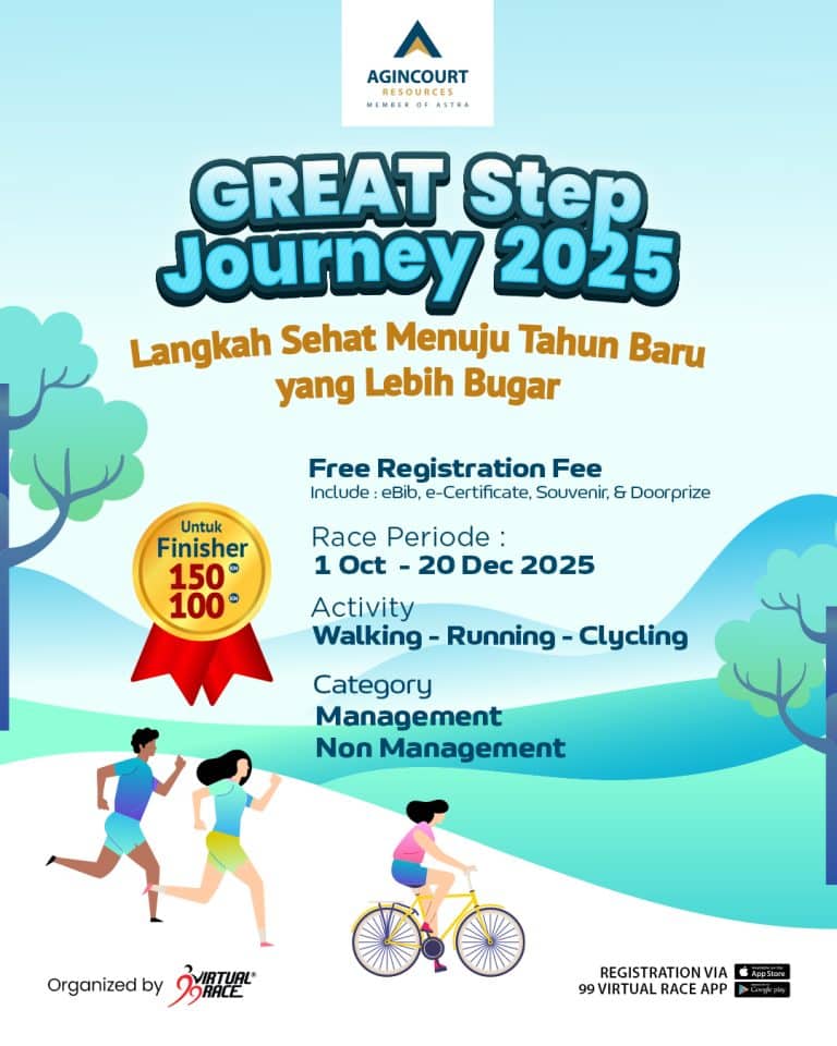 GREAT Step Langkah Sehat Tahun Baru Bugar