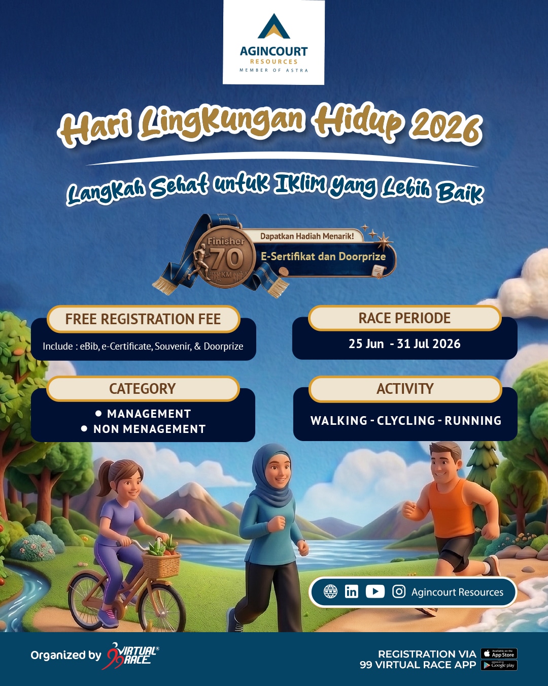 GREAT Step Langkah Sehat Iklim Lebih Baik